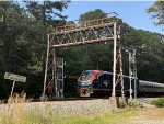 Amtrak 89 gets one last green from the ACL signal bridge